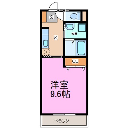 共和駅 徒歩13分 1階の物件間取画像